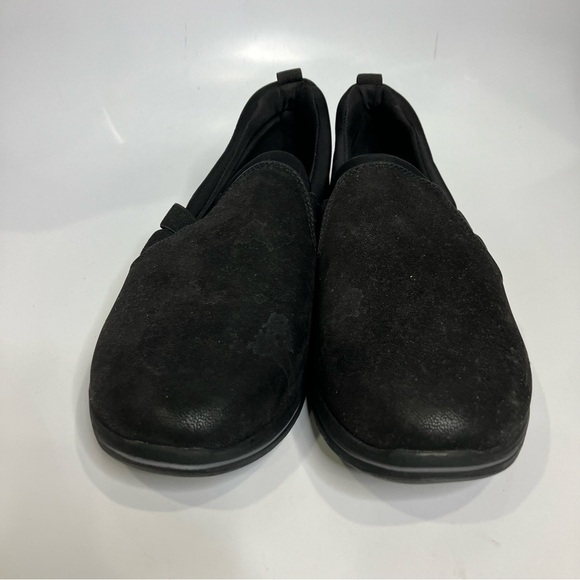 Clarks breeze Bali slip on sneakers black womens size 9.5 casual minimalist - Picture 3 of 9